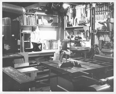 A photo of my Father's table saw