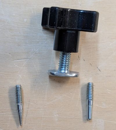 Rockler Circle Cutting Jig center posts