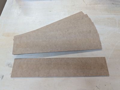 MDF strips
