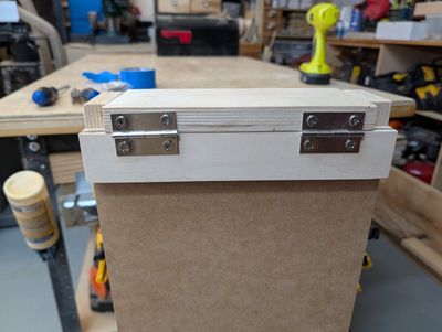 The finished top assembly