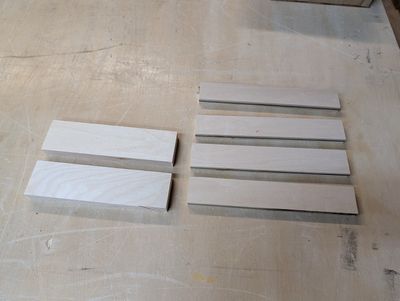 Additional plywood pieces needed