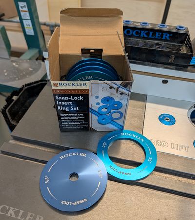 Rockler Snap-Lock Insert Rings