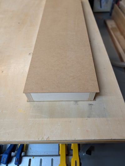 Partially assembled case